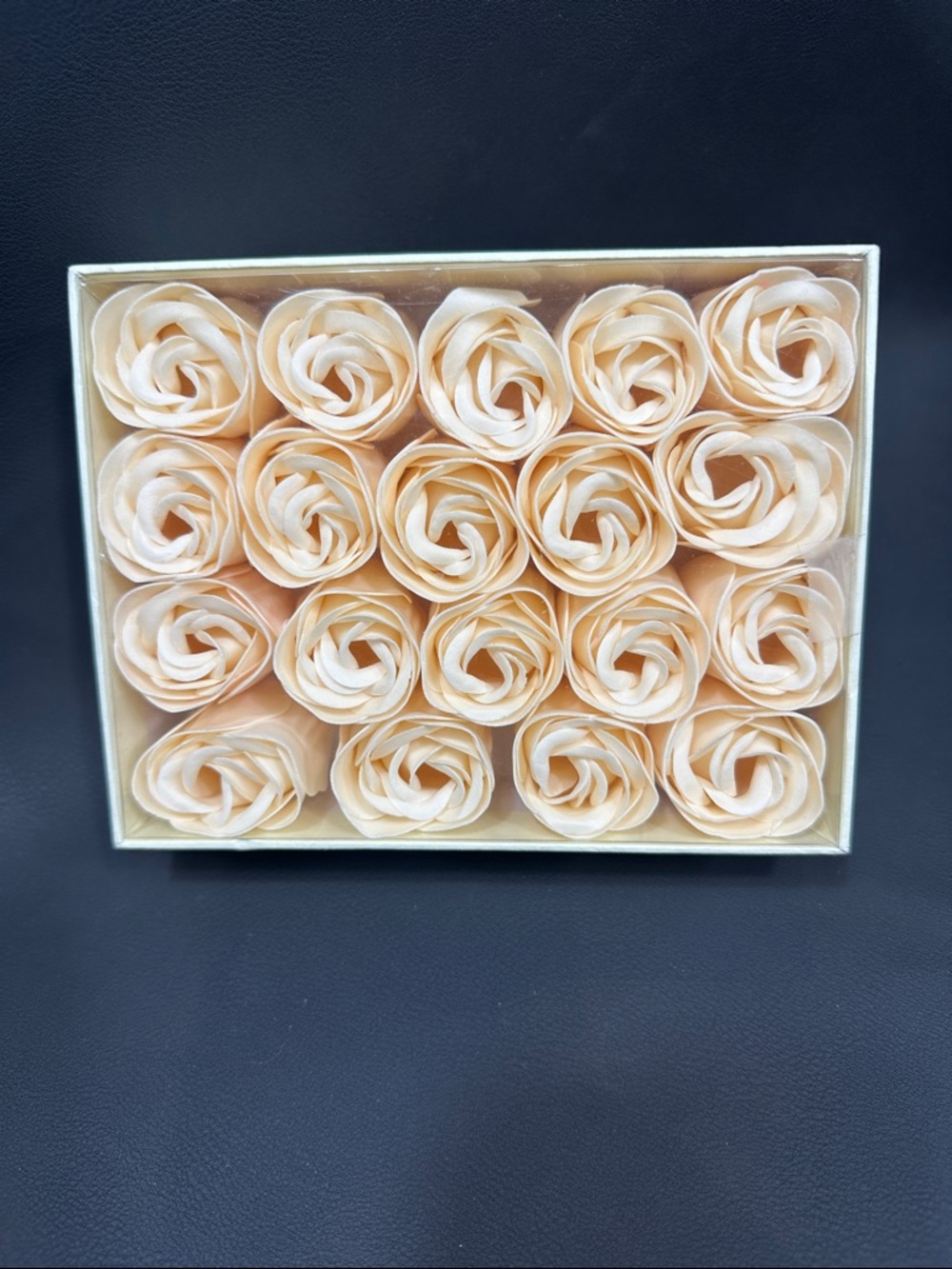 Tahitian Vanilla Scented Faux Rose Soap Petals
